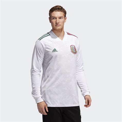 Adidas Mexico Away Jersey Shopstyle Long Sleeve Shirts