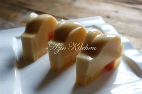 Puding buah naga merah bersusu via selagiadagula.blogspot.com. Agar Agar Buah Buahan Koktel - Azie Kitchen