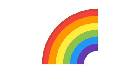 Rainbow Emoji Svg