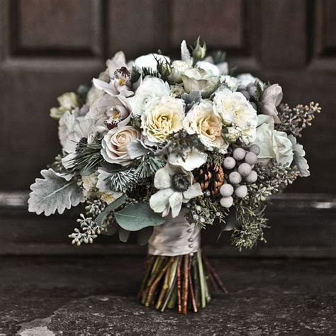 Pin By Emma Jane Pegg On Wedding Ideas Winter Bridal Bouquets Winter