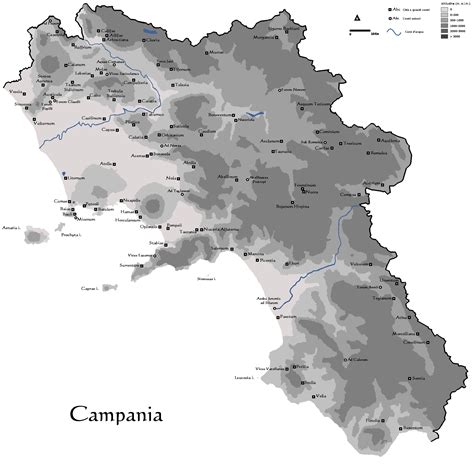 Campania Cartina La Carta Dei Vini In Campania La Mappa Interattiva