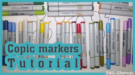 Copic Markers Tutorial For Beginners Blending Combinations Tutorial