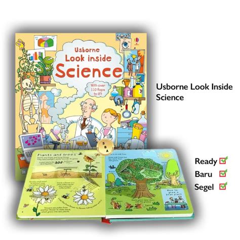 Usborne Look Inside Science Boardbook Lift The Flap English Book