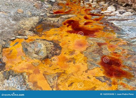 Rio Tinto Landscape Of Mars On Earth Stock Photo Image Of Andalusia