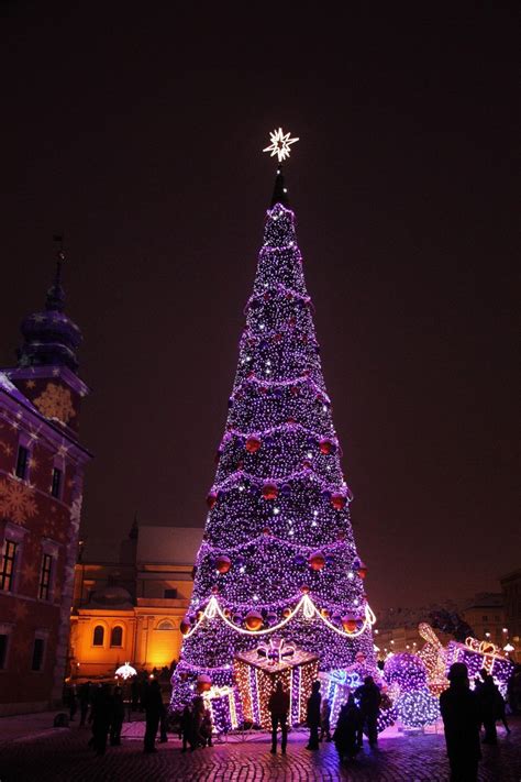 Christmas Tree Warsaw Poland Market Old Town The Culture Map
