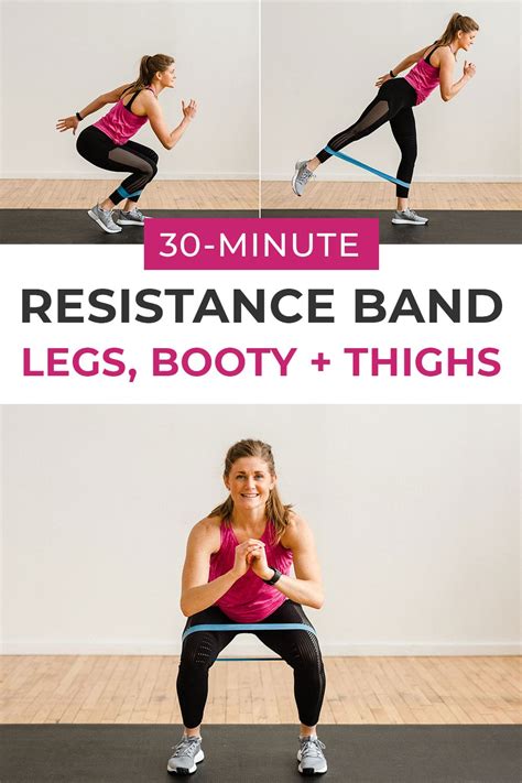 8 Best Resistance Band Exercises For Legs Nourish Move Love