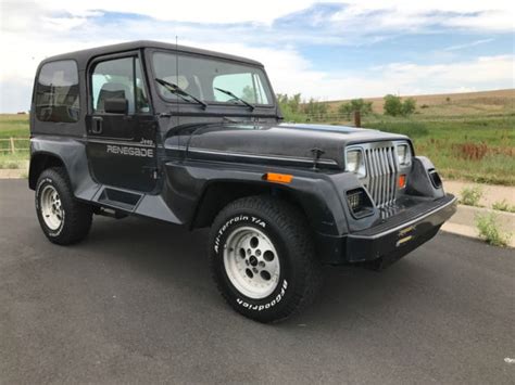 1991 Jeep Wrangler Renegade Package For Sale