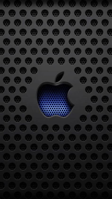 Download Blue Apple Logo Iphone 6s Plus Wallpaper