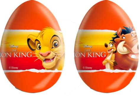 Zaini Lion King Surprise Chocolate Egg 20 G Party City