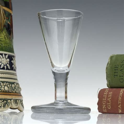 large victorian slice cut rummer c1860 drinking glasses exhibit antiques