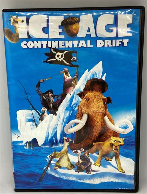 Ice Age Continental Drift Dvd 2012 24543800286 Ebay