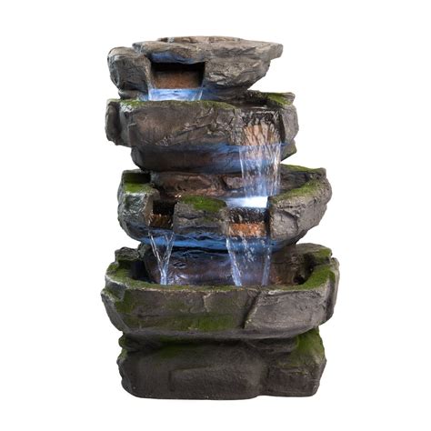 Wilson Rock Fountain Stunning Outdoor Water Feature For