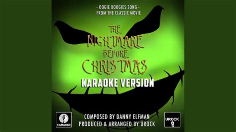 Oogie Boogies Song From The Nightmare Before Christmas YouTube