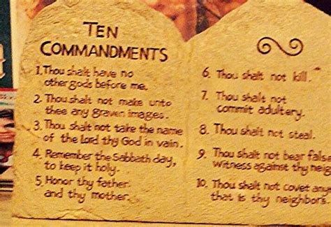 The Ten Commandments †††† Commit Adultery Ten Commandments Ten