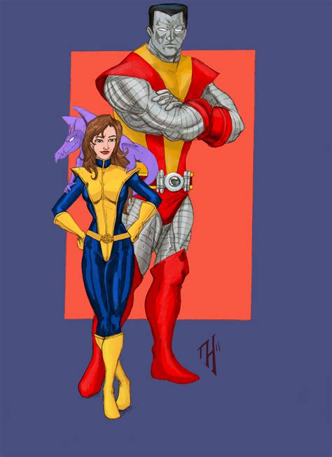 Kitty Pryde And Colossus By Dopplegager On Deviantart