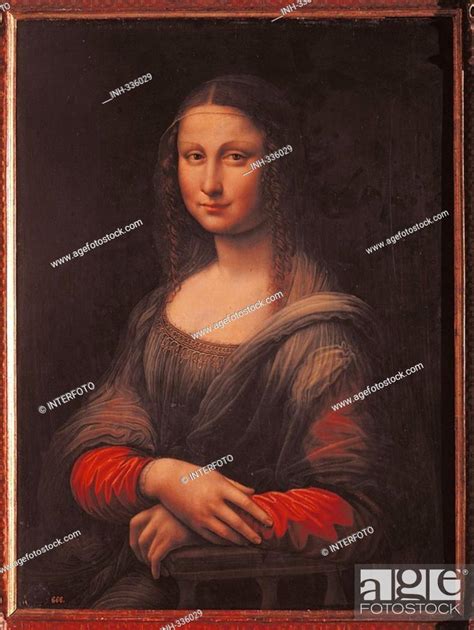 Fine Arts Leonardo Da Vinci 1425 1519 Painting Mona Lisa La