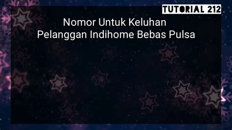 Apakah ada cara menaikan kecepatan internet indihome tanpa merubah paket? Cara Telpon Pihak Indihome bebas Pulsa #indihome #layanan ...