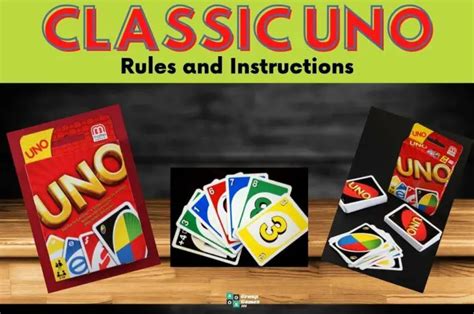 Classic Uno Rules How To Play The Original Uno Card Game