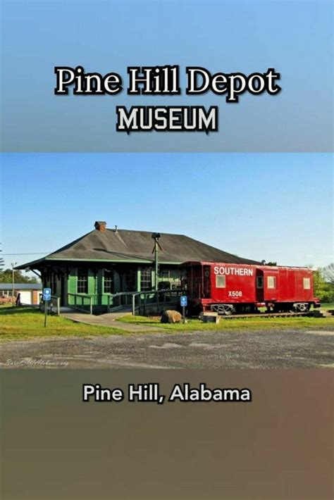 Pine Hill Depot Museum At Pine Hill Alabama Town Parks Norfolk