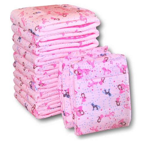 Abdl Pink Plastic Diaper Covers Medium Baby