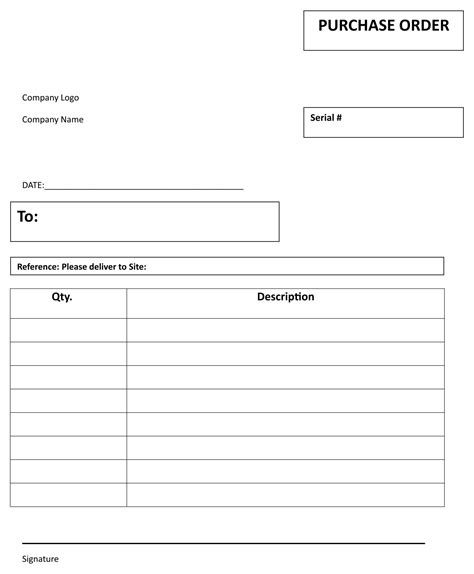 Best Free Printable Blank Order Forms Printablee Com Vrogue
