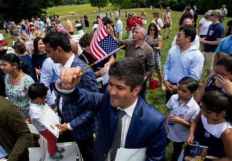 ‘im A Real American Now New Citizens Take The Oath Trump In Mind