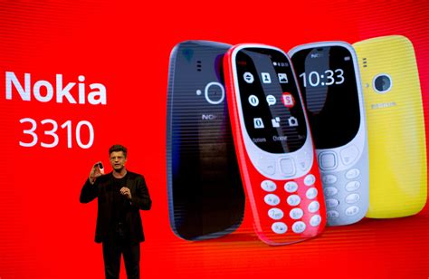 Nokia Relaunches Iconic 3310 Mobile Model Inquirer Technology