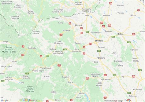 Judeţul Suceava Suceava Harta Turistică Interactivă