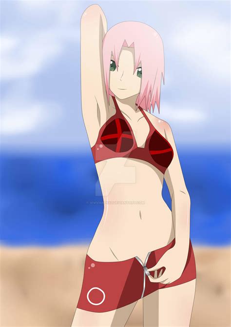 Sakura Bikini By Vivivampiix On Deviantart
