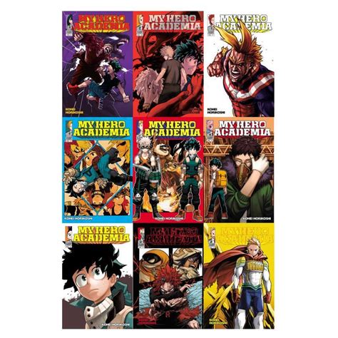 My Hero Academia Manga Series By Kohei Horikoshi Collection Set Of Books 9 17 By Horikoshi
