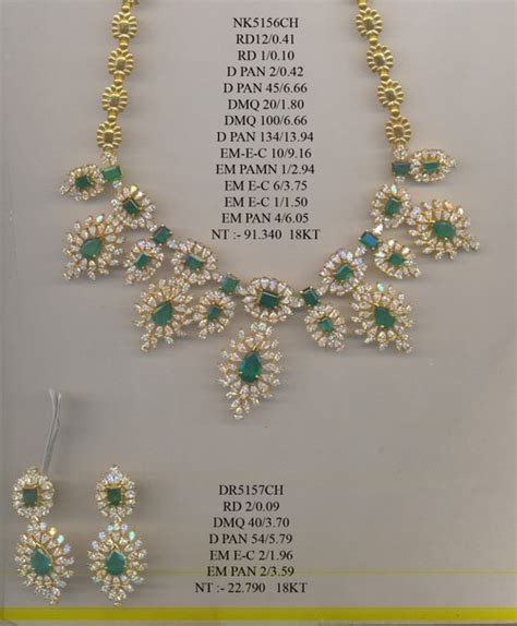 diamond necklace sets at best price in bengaluru karnataka kamlesh diamond co