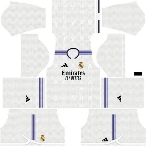 Dream League Soccer Kits Atualizados Do Real Madrid