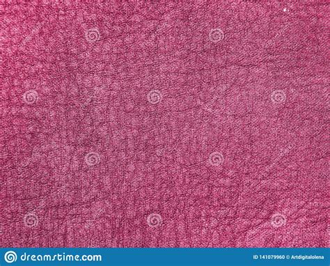 Textured Background Of Fuchsia Suede Leather Stock Photo Image Of