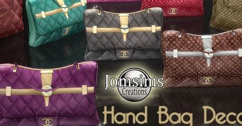 Sims 4 Ccs The Best Decorative Handbags By Jomsims