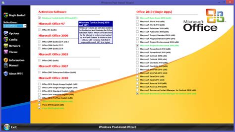 Most applications have a setup program that uses installshield or windows installer. PC And Mobile Related Help: Windows Post-Install Wizard ...