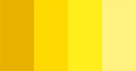 Something Yellow Color Scheme Monochromatic