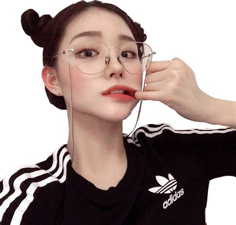 Ulzzang Korean Girl Sticker Dexd Insxde 💕 Png Uzzlang Cute Korean