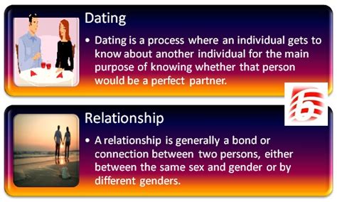 Difference Between Dating And Relationship Compare The Difference