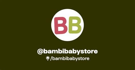 Bambibabystore Instagram Facebook Tiktok Linktree