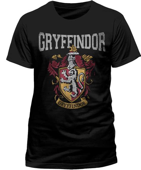 Harry Potter Gryffindor Varsity Crest T Shirt Heromic