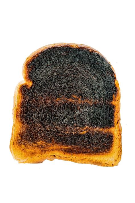 burned toast bread slices stock image colourbox