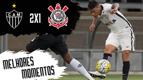 Atlético MG 2x1 Corinthians Melhores Momentos Brasileirão 2016