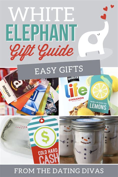 Check spelling or type a new query. 50 Fun White Elephant Gift Ideas for 2018 - The Dating Divas