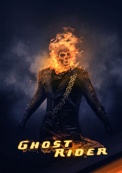 Ghost Rider By Thierry Dulau Home Of The Alternative Movie