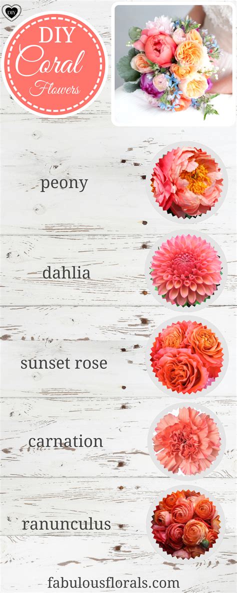 Coral And Peach Flower Wedding Trends Coral Wedding Flowers And Peach