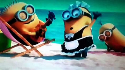Despicable Me2 Minions Party At The Beach Youtube