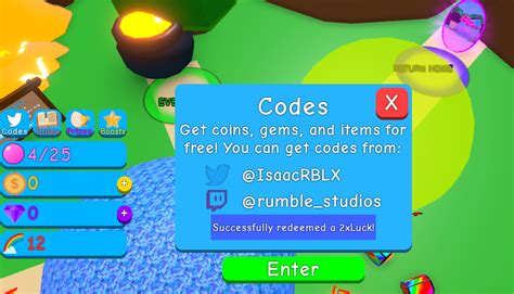 Codes In Bubble Gum Simulator