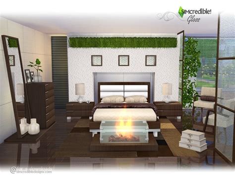 Gloss Bedroom Set By Simcredible At Tsr Sims 4 Updates