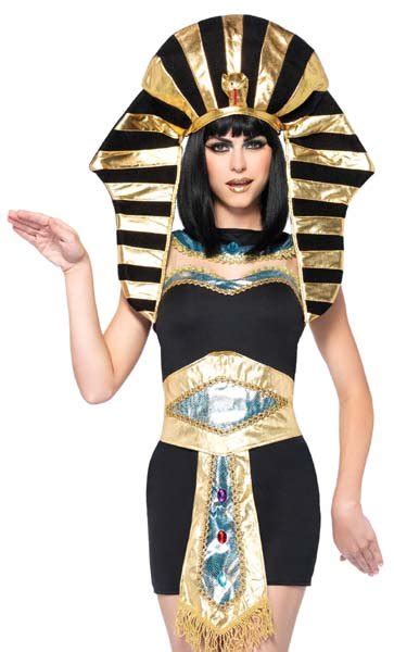 egyptian cleopatra queen tut leg avenue adult costume size medium large 85206m