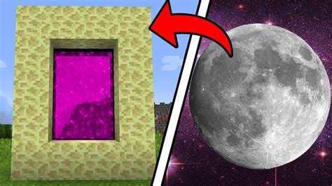 How To Make A Portal To The Moon In Minecraft Pocket Edtion Mcpe